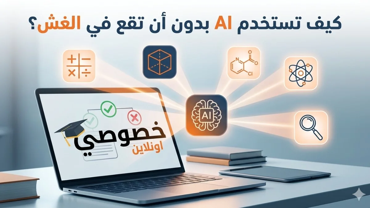 كيف تستخدم AI بدون أن تقع في الغش؟