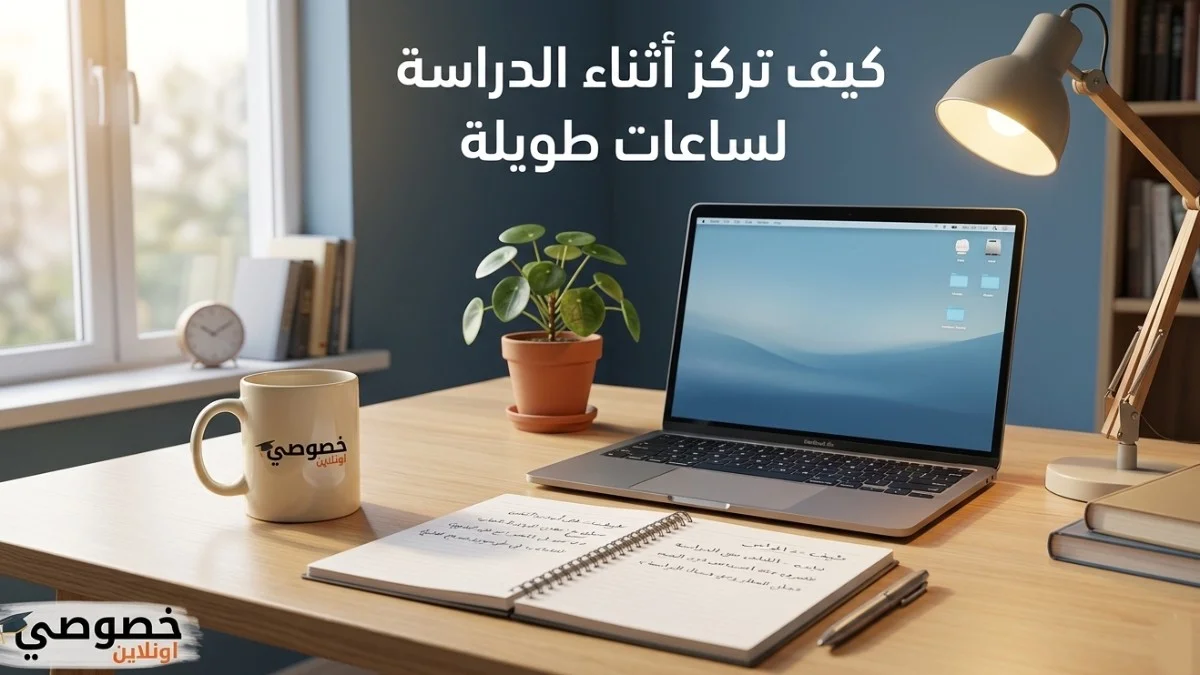 كيف تركز أثناء الدراسة لساعات طويلة؟