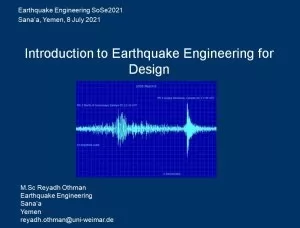 Introduction to Earthquake Engineering for Design