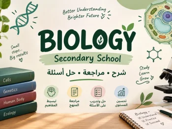 شرح ومراجعه الأحياء | Biology for Secondary school students