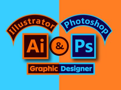 خدمة تصميم مبتكرة باستخدام Photoshop و Illustrator