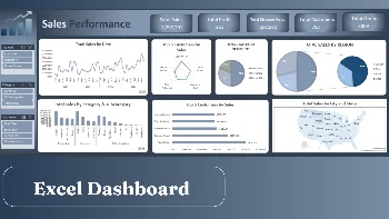 انشاء داشبورد تفاعلى باستخدام أكسيل Excel