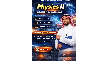 شرح Physics II (Electricity & Magnetism) لطلاب الهندسة والعلوم