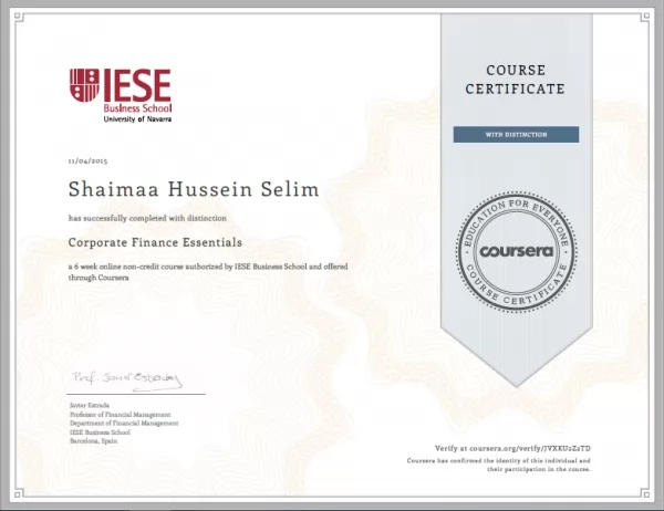 Corporate Finance Essentials - IESE Business School
