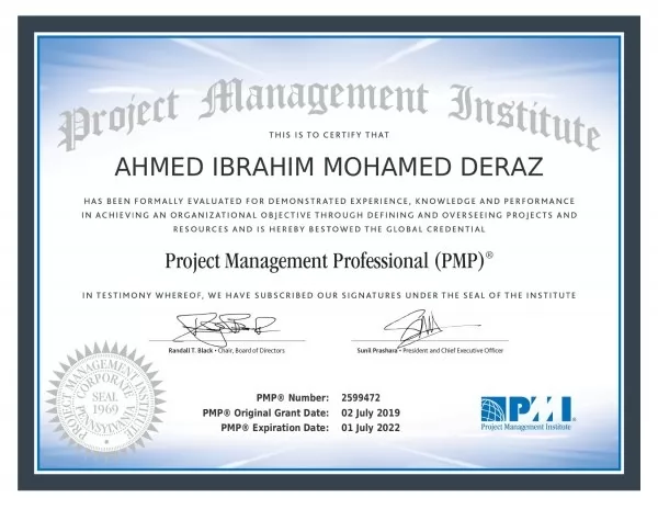 Project Management Professional (PMP