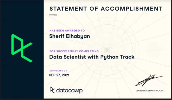 Data Scientist with Python Track