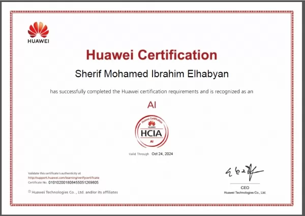HCIA from Huawei