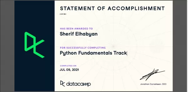 Python Fundamentals Track