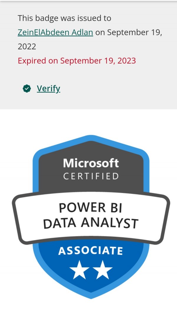 Power BI Data Analyst 