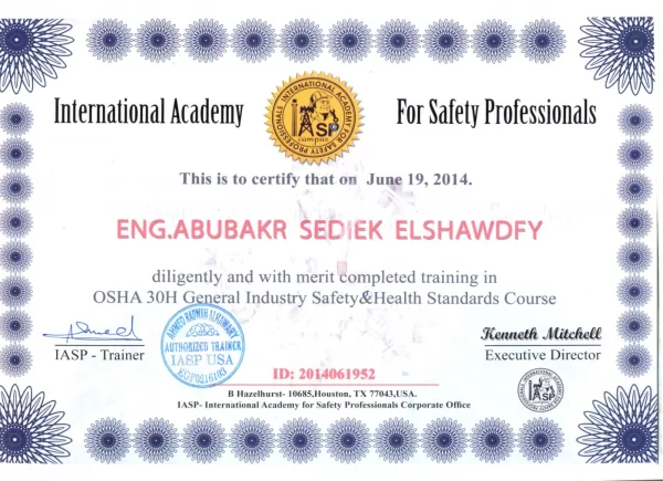  OSHA General Industry