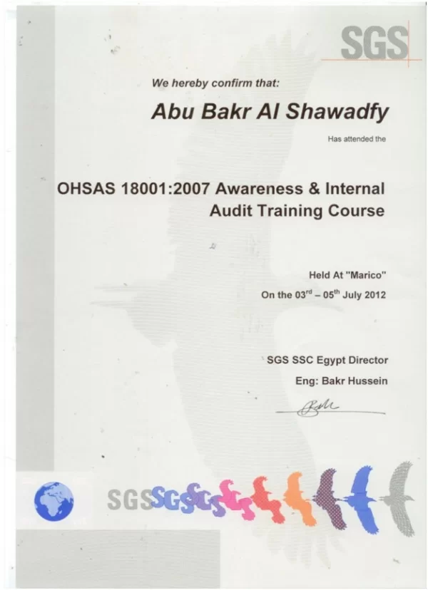 OS-HAS Awareness 1800-2007