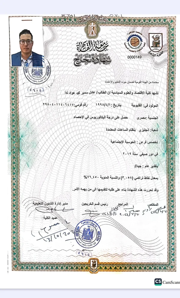 شهادة البكالوريوس