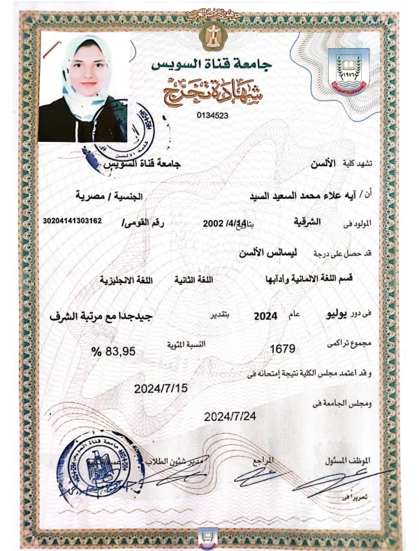 ليسانس الألسن 